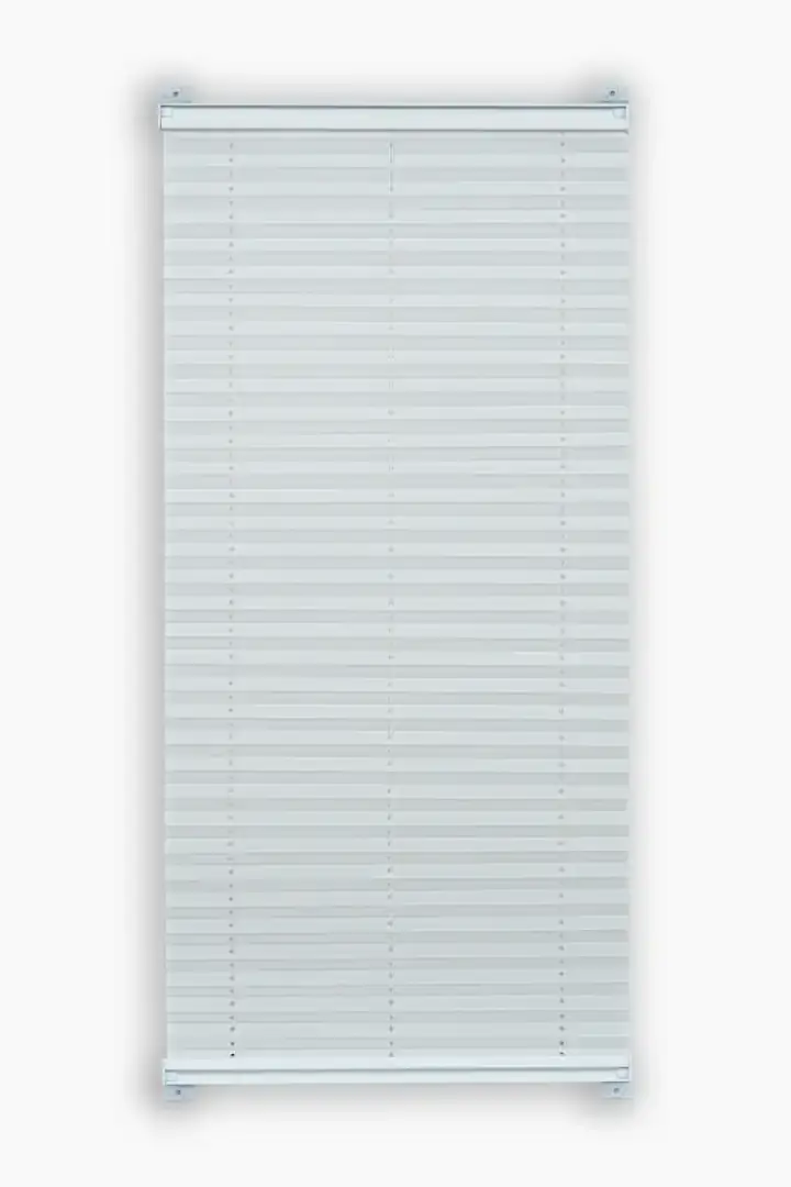 Beyaz Plise Perde (diamond)