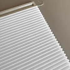 Beyaz Plise Perde (diamond)