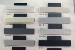 Gri Plise Perde (diamond)