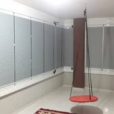 Gri Plise Perde (diamond)