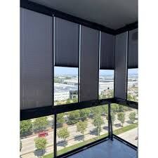 Antrasit Plise Perde (diamond)