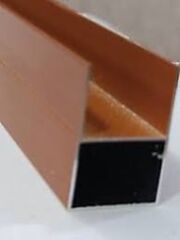 Pileli Sineklik Pencere  Açık kahverengi