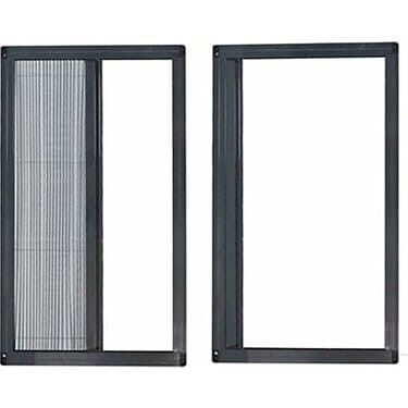 Antrasit Plise Kapı Sinekliği