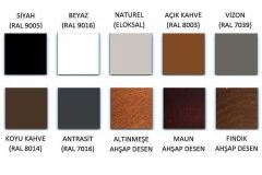 Antrasit Plise Kapı Sinekliği