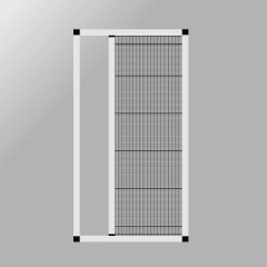 Beyaz Plise Kapı Sinekliği