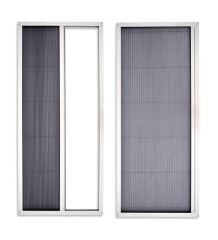 Beyaz Plise Kapı Sinekliği