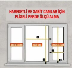 Açık gri  Plise Perde (diamond)