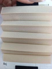 Bej  Plise Perde (diamond)