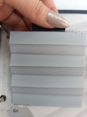 Gri Plise Perde (dark)