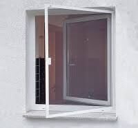 Beyaz Menteşeli Pencere Sinekliği